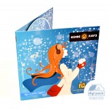 Диджипак CD формата однослойный, со спайдером для 1 диска