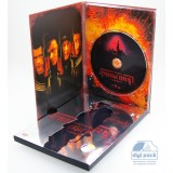 Диджипак на DVD диск со слипкейсом, металлик