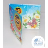 Digipak с прозрачным треем