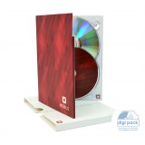 Диджипак DVD формата для 1 диска и толстого буклета