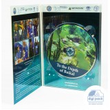 Металлизированный Диджипак DVD со слипкейсом Металлизированный Диджипак DVD со слипкейсом