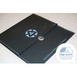 Конверт для 1 CD диска из дизайнерской бумаги, прошитый нитками