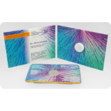 Диджипак для 1 CD визитки, 4 полосы