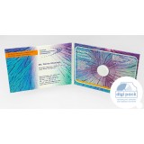 Диджипак для 1 CD визитки, 4 полосы