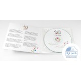 Подарочный диджипак CD формата для 1 диска Подарочный диджипак CD формата для 1 диска