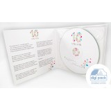 Подарочный диджипак CD формата для 1 диска Подарочный диджипак CD формата для 1 диска