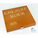Упаковка из дерева для CD или DVD диска Упаковка из дерева для CD или DVD диска